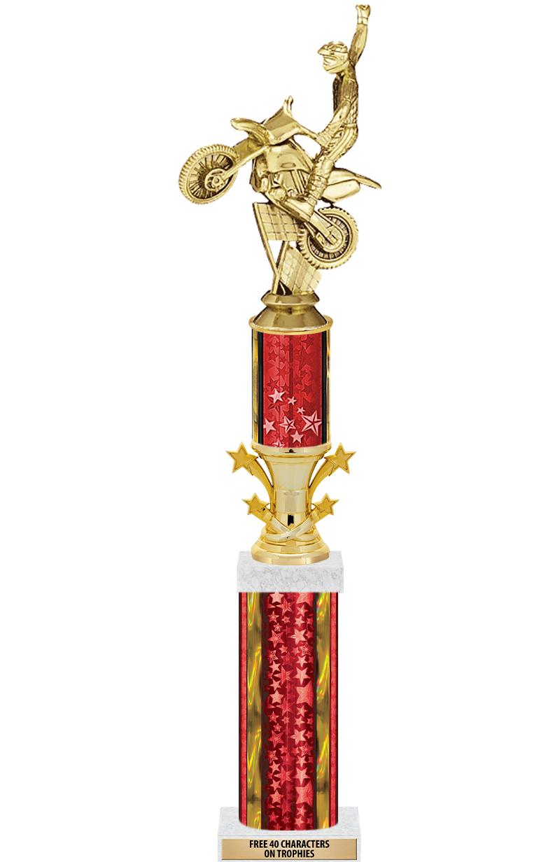 20"RED/G-STRS-STARBL DX ROCKT