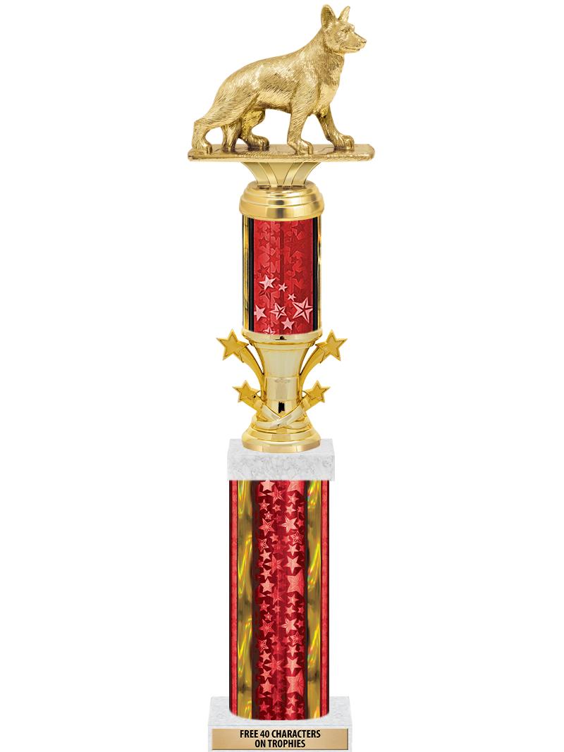 20"RED/G-STRS-STARBL DX ROCKT