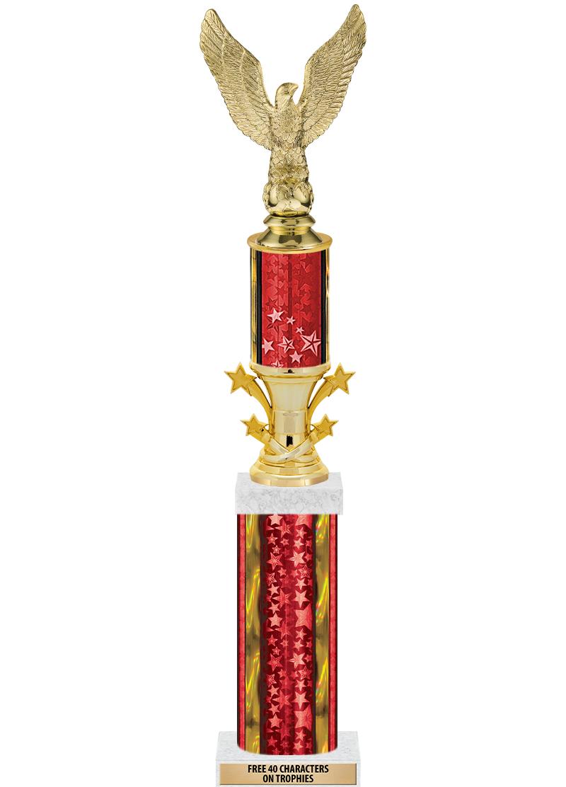 20"RED/G-STRS-STARBL DX ROCKT