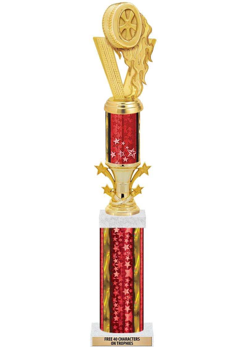 20"RED/G-STRS-STARBL DX ROCKT