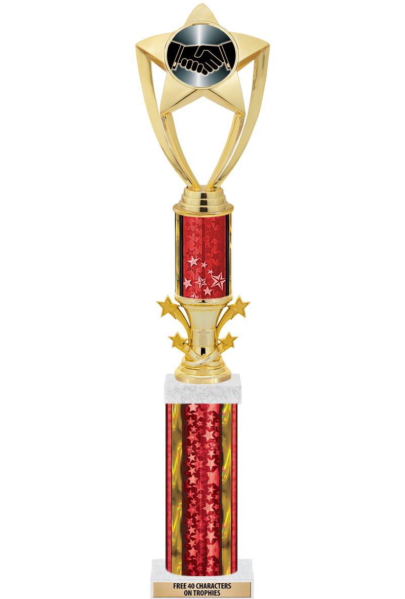 20"RED/G-STRS-STARBL DX ROCKT