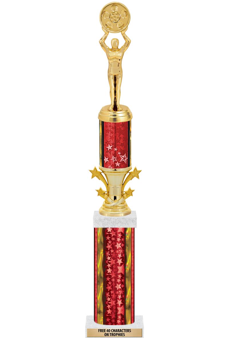 20"RED/G-STRS-STARBL DX ROCKT