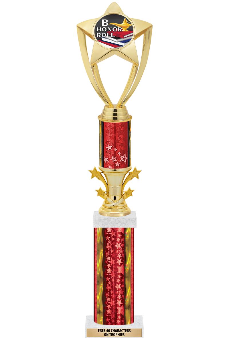 20"RED/G-STRS-STARBL DX ROCKT