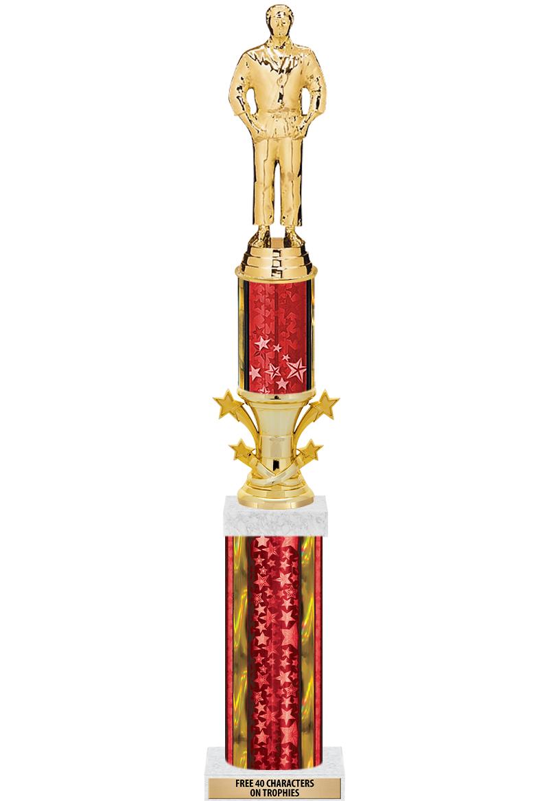 20"RED/G-STRS-STARBL DX ROCKT