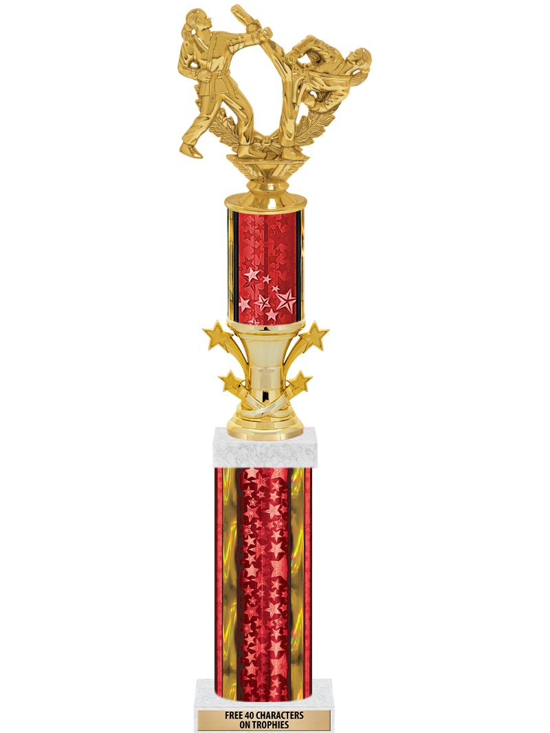 20"RED/G-STRS-STARBL DX ROCKT