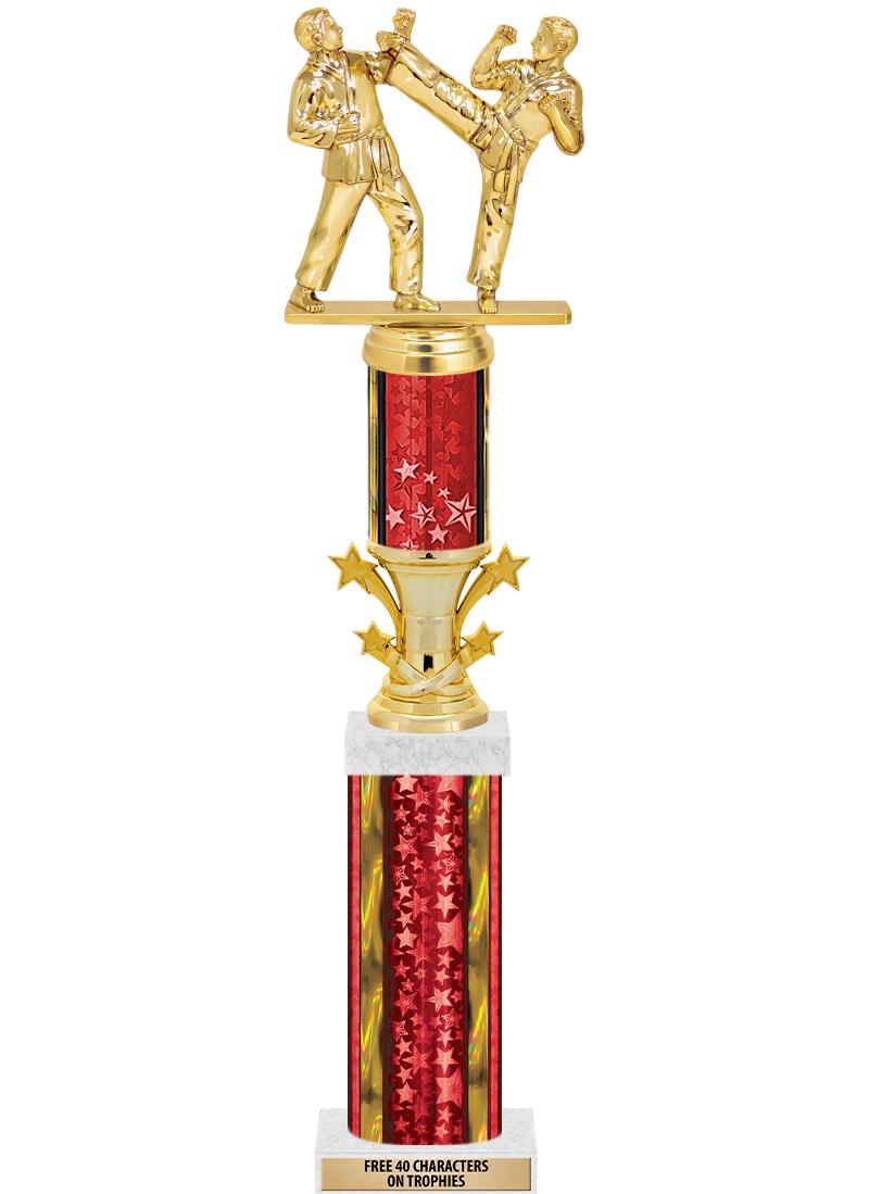 20"RED/G-STRS-STARBL DX ROCKT