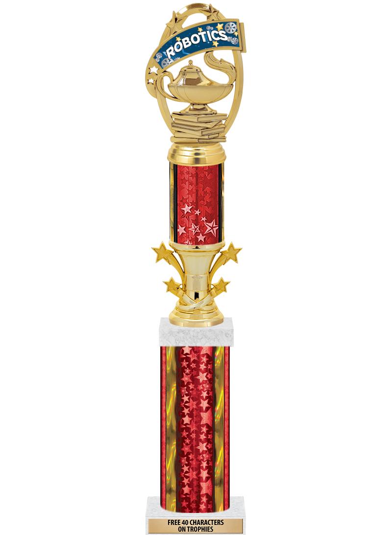 20"RED/G-STRS-STARBL DX ROCKT