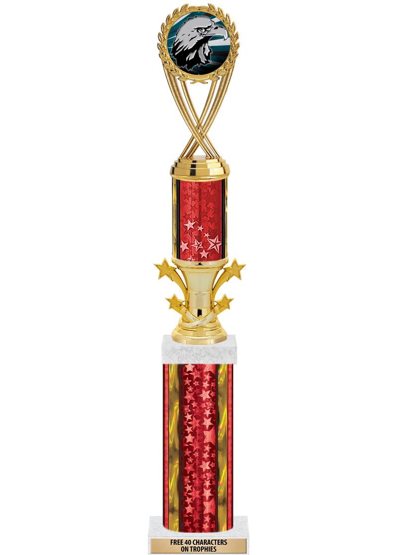 20"RED/G-STRS-STARBL DX ROCKT