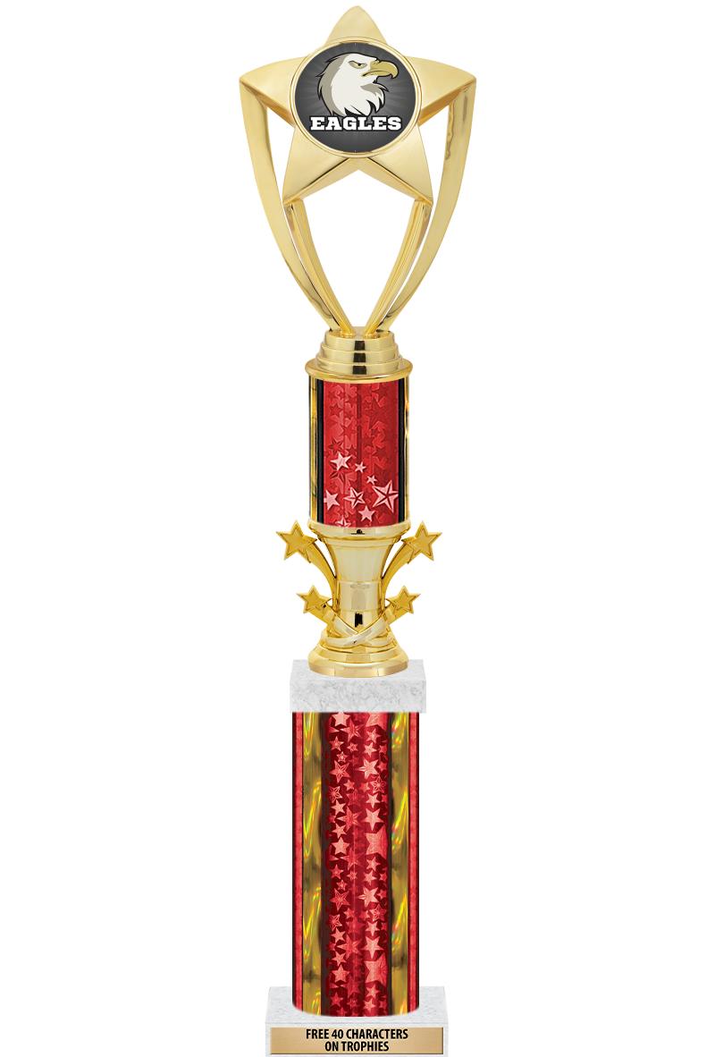 20"RED/G-STRS-STARBL DX ROCKT