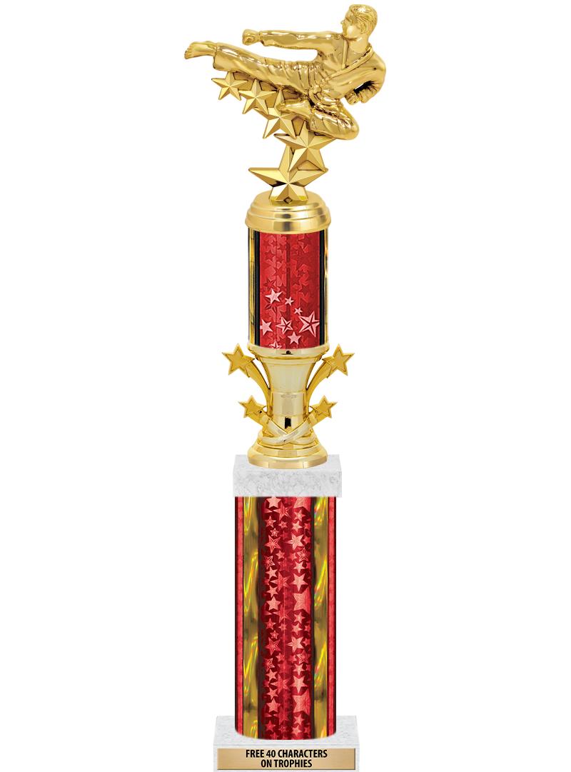 20"RED/G-STRS-STARBL DX ROCKT