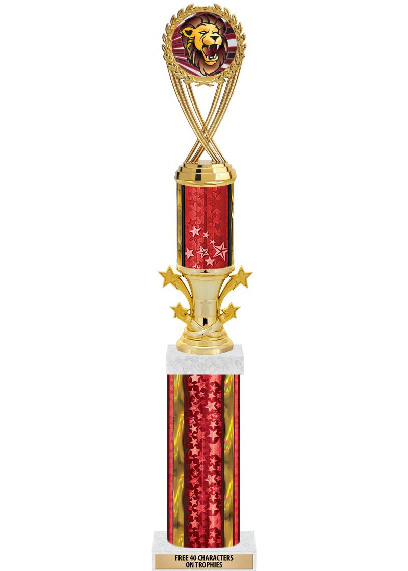 20"RED/G-STRS-STARBL DX ROCKT