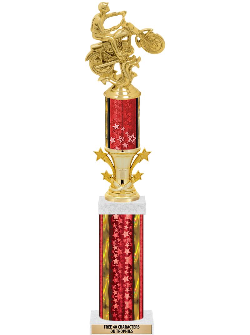 20"RED/G-STRS-STARBL DX ROCKT