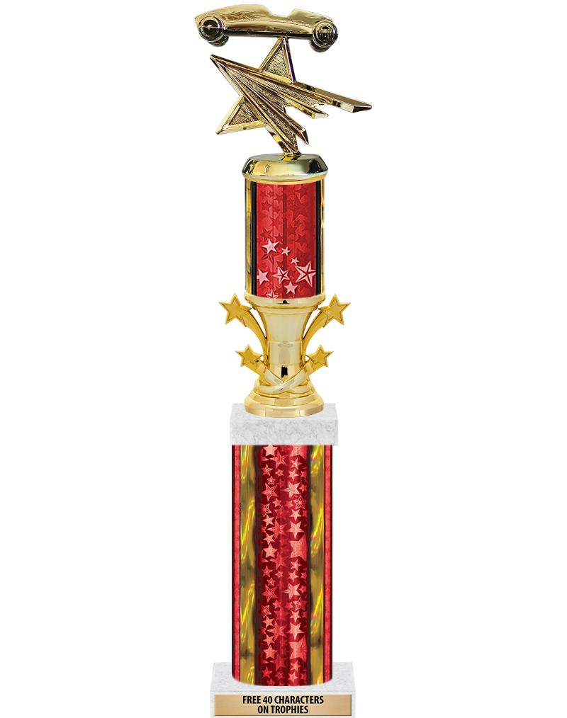 20"RED/G-STRS-STARBL DX ROCKT