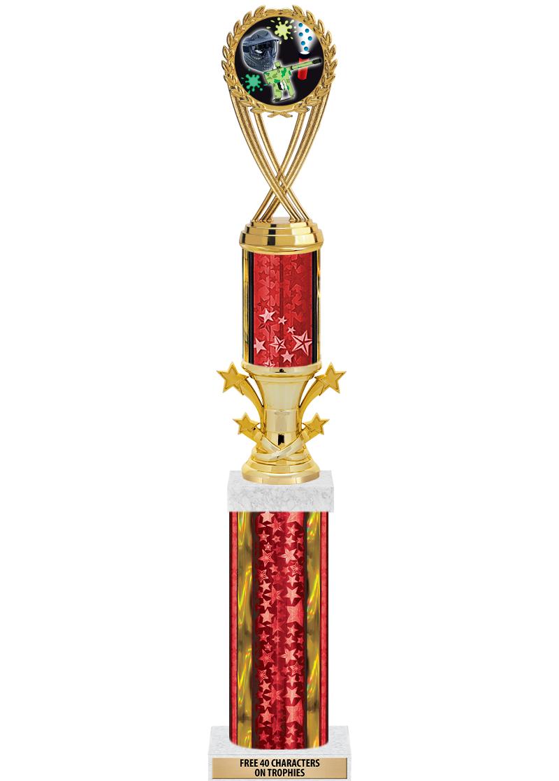 20"RED/G-STRS-STARBL DX ROCKT