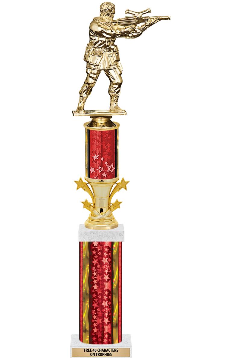 20"RED/G-STRS-STARBL DX ROCKT