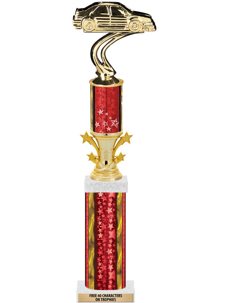 20"RED/G-STRS-STARBL DX ROCKT