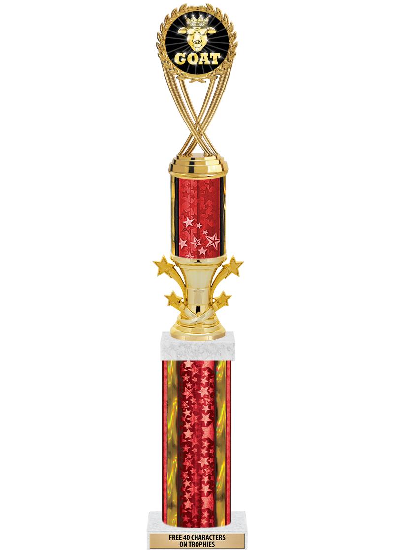 20"RED/G-STRS-STARBL DX ROCKT