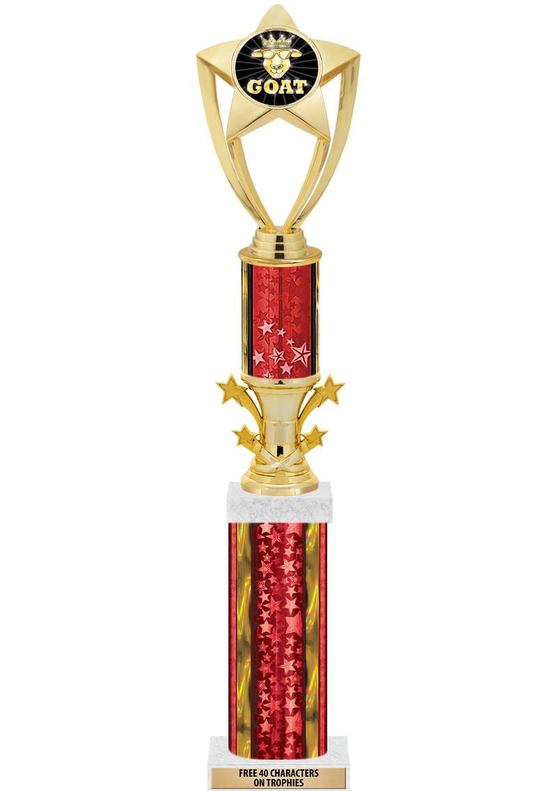 20"RED/G-STRS-STARBL DX ROCKT