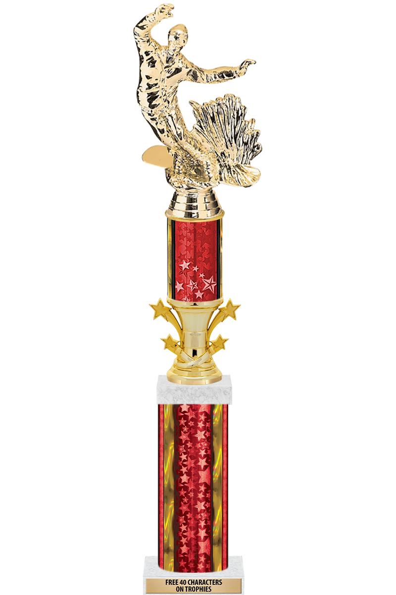 20"RED/G-STRS-STARBL DX ROCKT