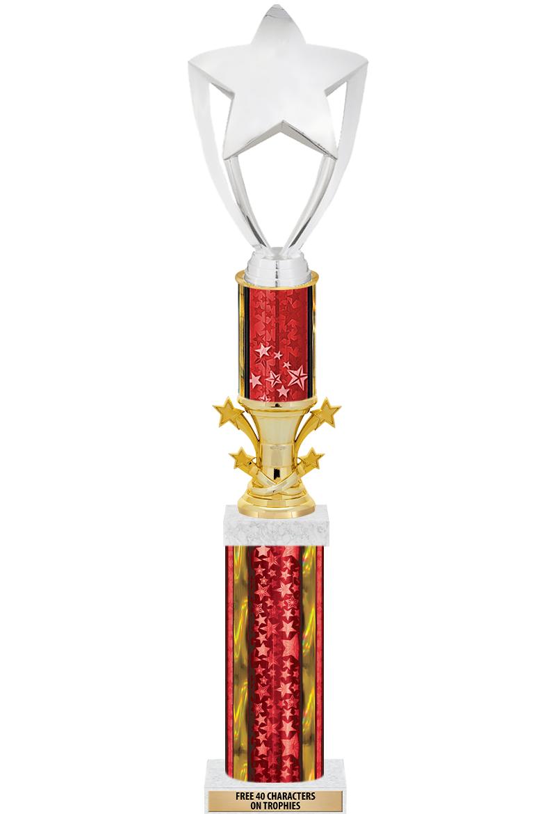 20"RED/G-STRS-STARBL DX ROCKT