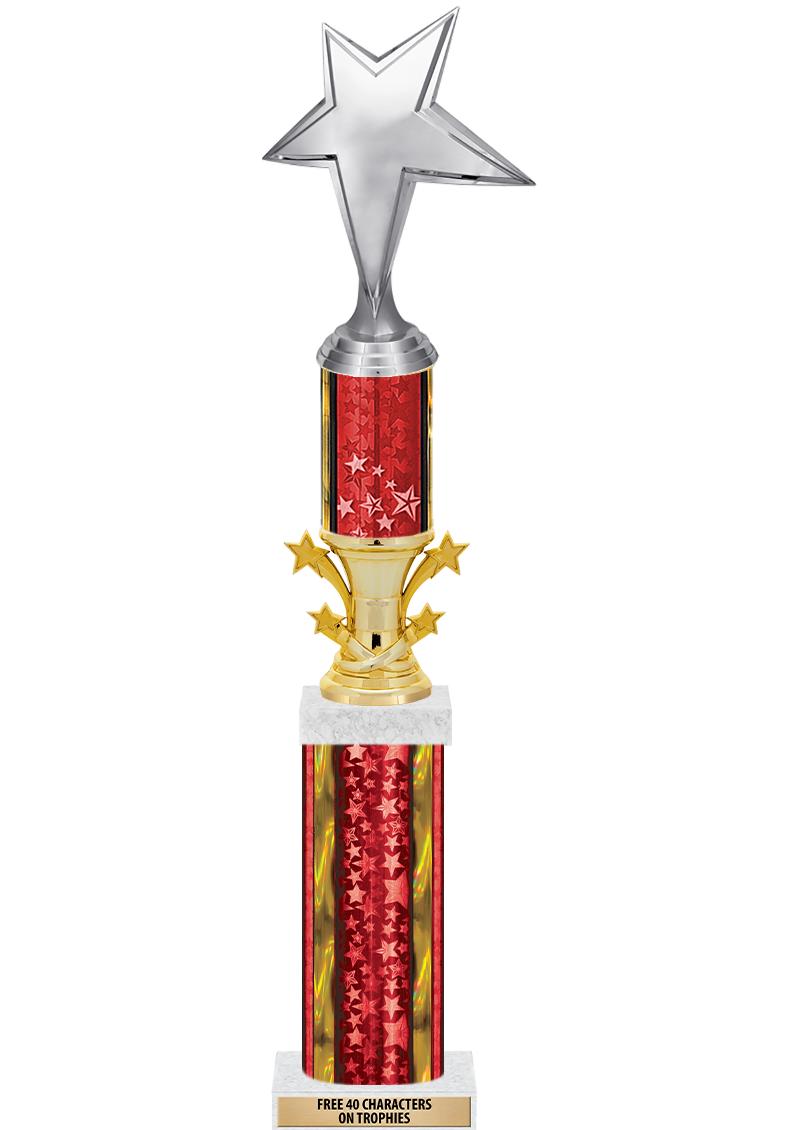 20"RED/G-STRS-STARBL DX ROCKT