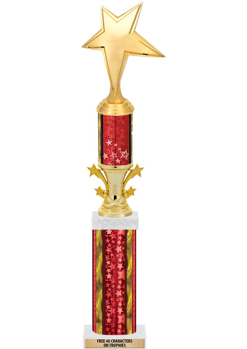 20"RED/G-STRS-STARBL DX ROCKT