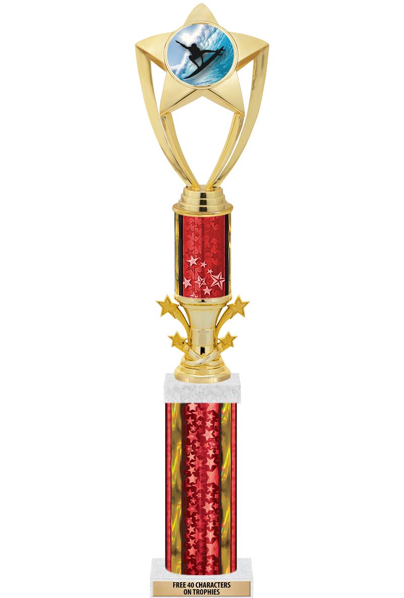 20"RED/G-STRS-STARBL DX ROCKT