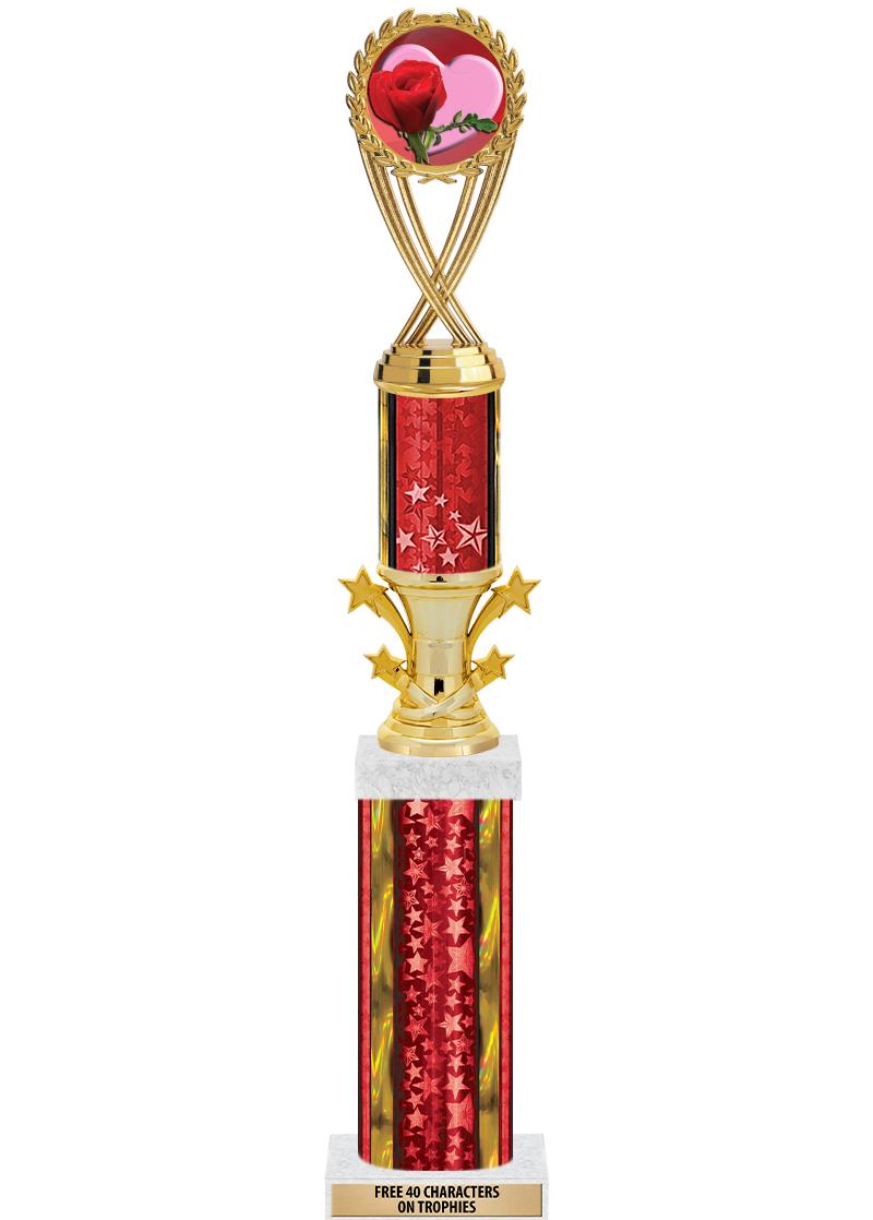 20"RED/G-STRS-STARBL DX ROCKT