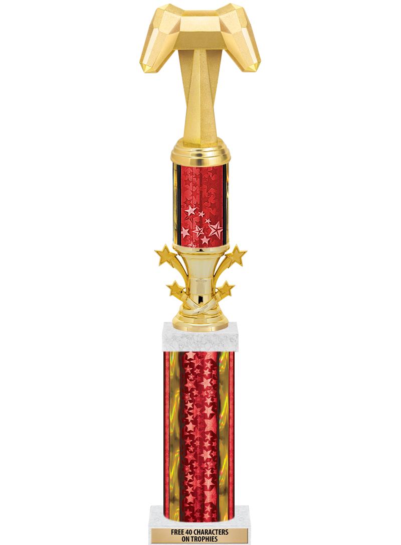 20"RED/G-STRS-STARBL DX ROCKT