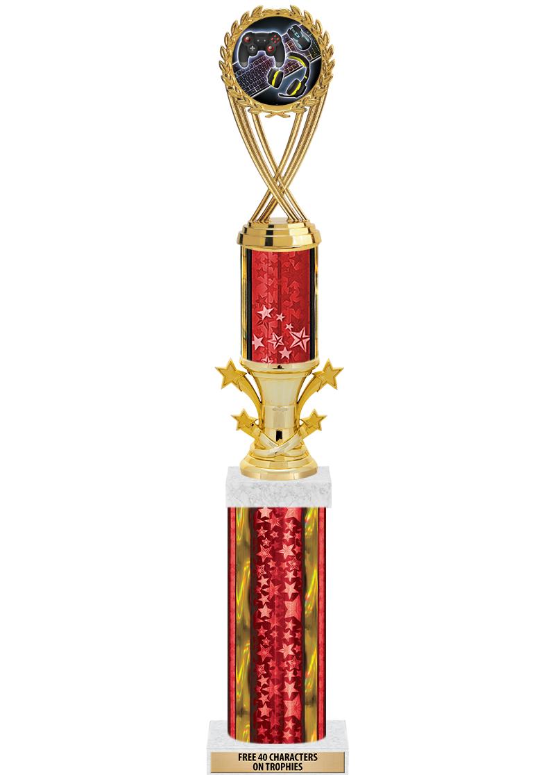 20"RED/G-STRS-STARBL DX ROCKT