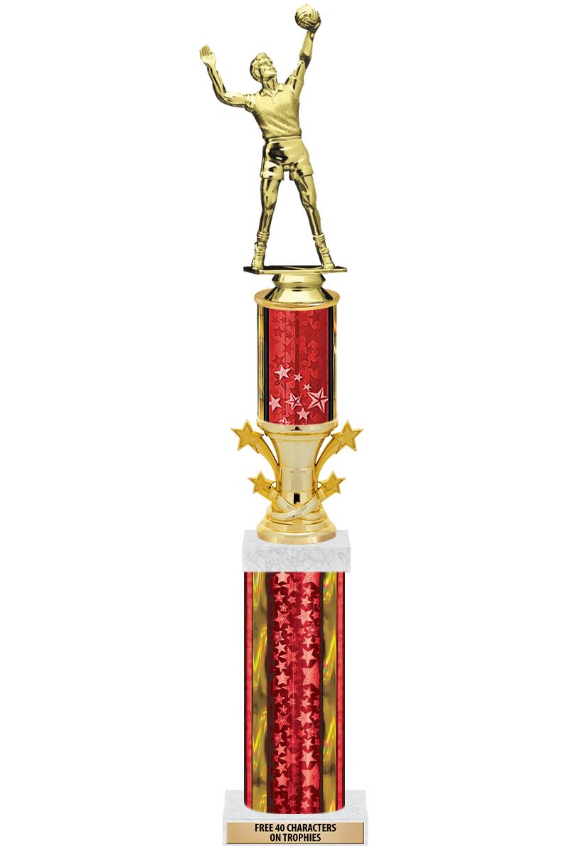 20"RED/G-STRS-STARBL DX ROCKT