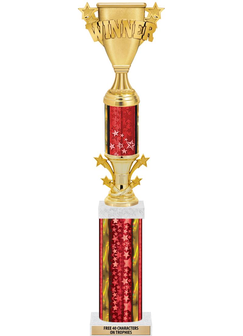 20"RED/G-STRS-STARBL DX ROCKT