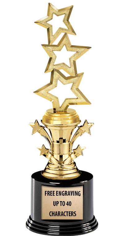 11.25" SPECIALTY STARBELL TRPY