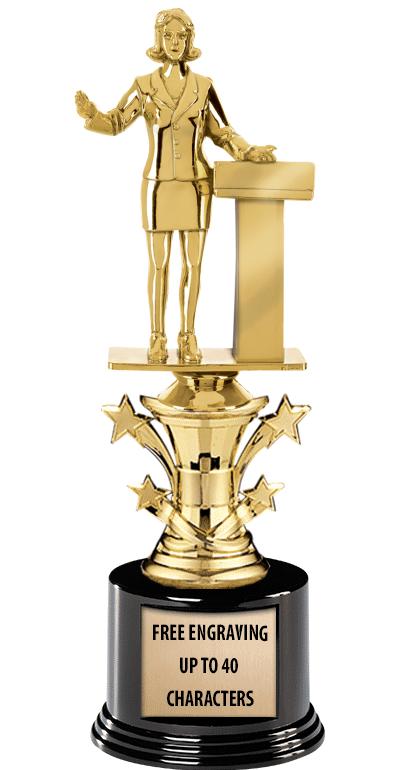 11.25" SPECIALTY STARBELL TRPY