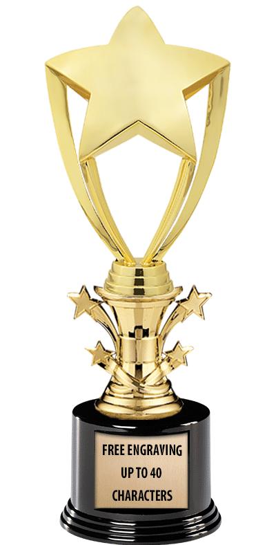 11.25" SPECIALTY STARBELL TRPY