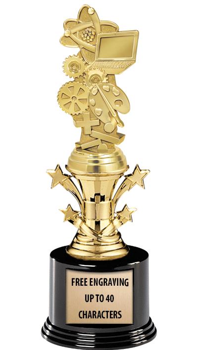 11.25" SPECIALTY STARBELL TRPY