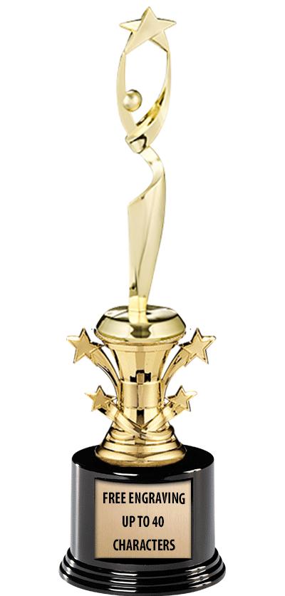 11.25" SPECIALTY STARBELL TRPY