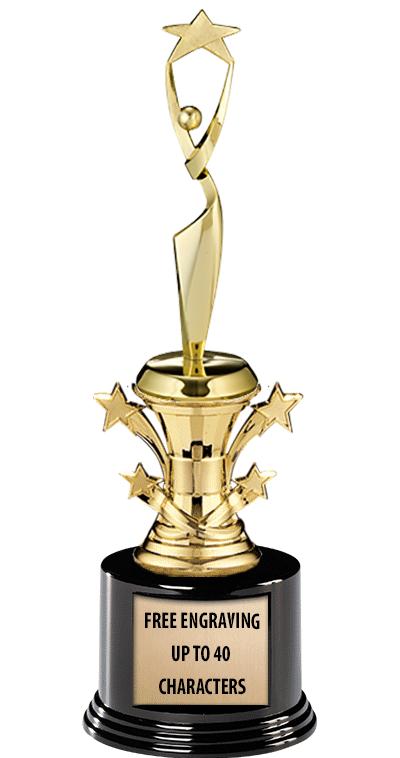 11.25" SPECIALTY STARBELL TRPY