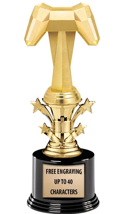 11.25" SPECIALTY STARBELL TRPY