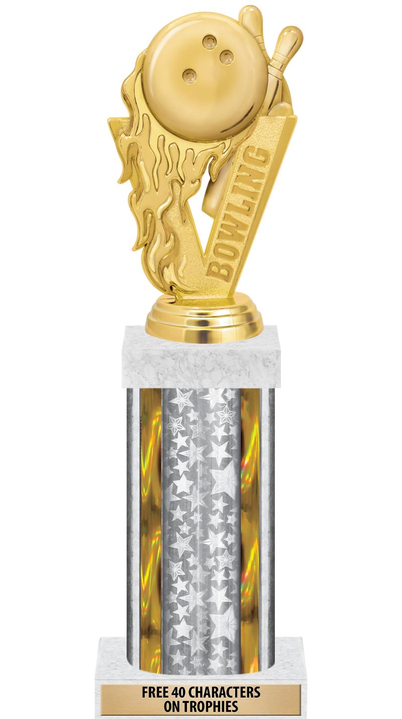 14"SLV/GD-STARS-GD FIG/SQUARE