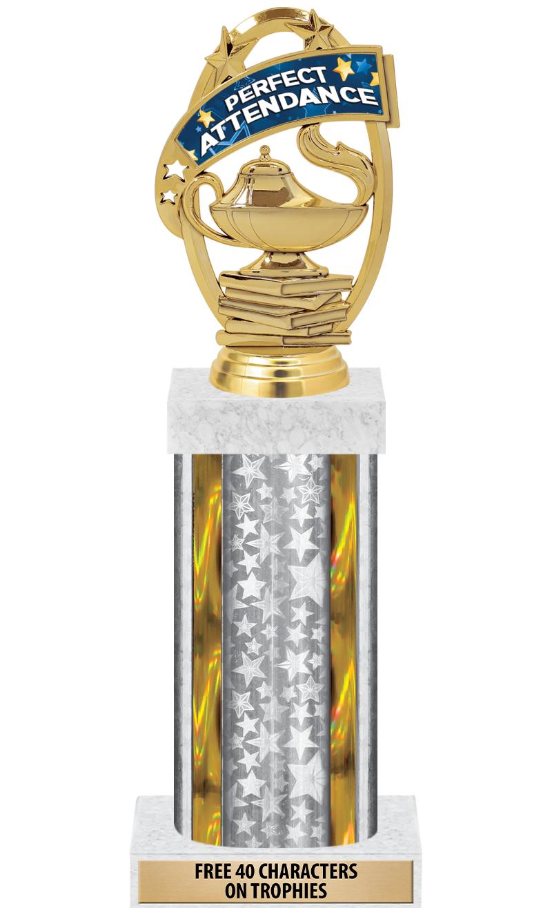 14"SLV/GD-STARS-GD FIG/SQUARE