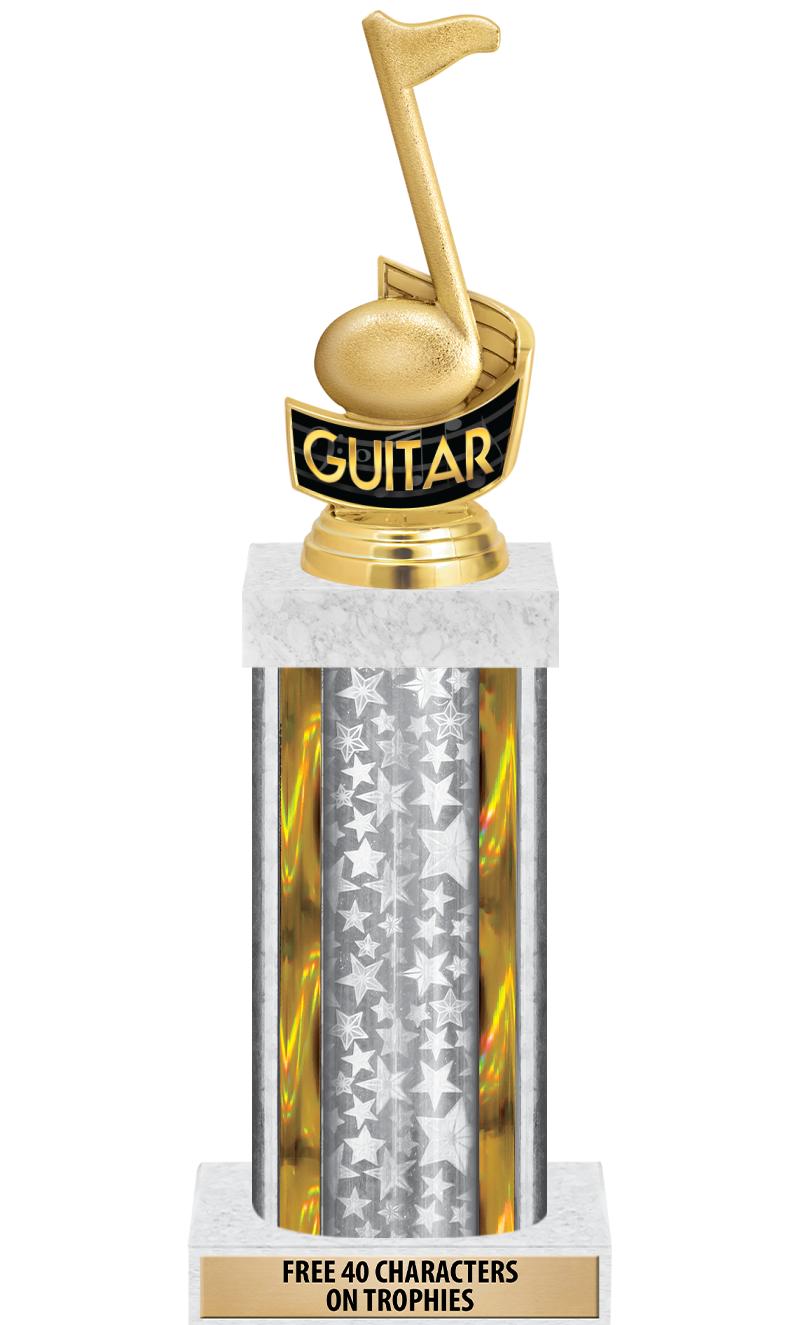 14"SLV/GD-STARS-GD FIG/SQUARE