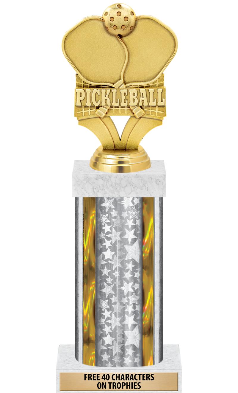 14"SLV/GD-STARS-GD FIG/SQUARE