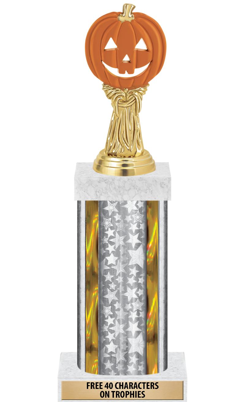 14"SLV/GD-STARS-GD FIG/SQUARE