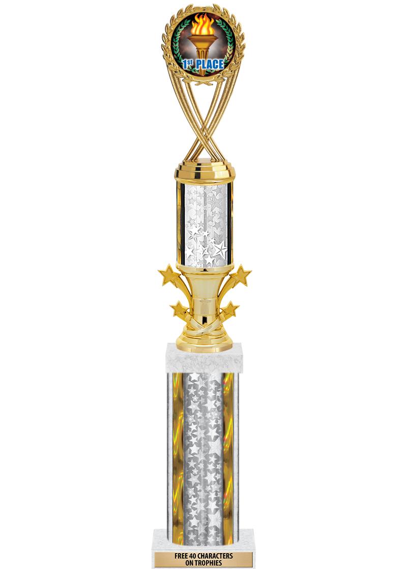 20"SLV/G-STRS-STARBL DX ROCKT