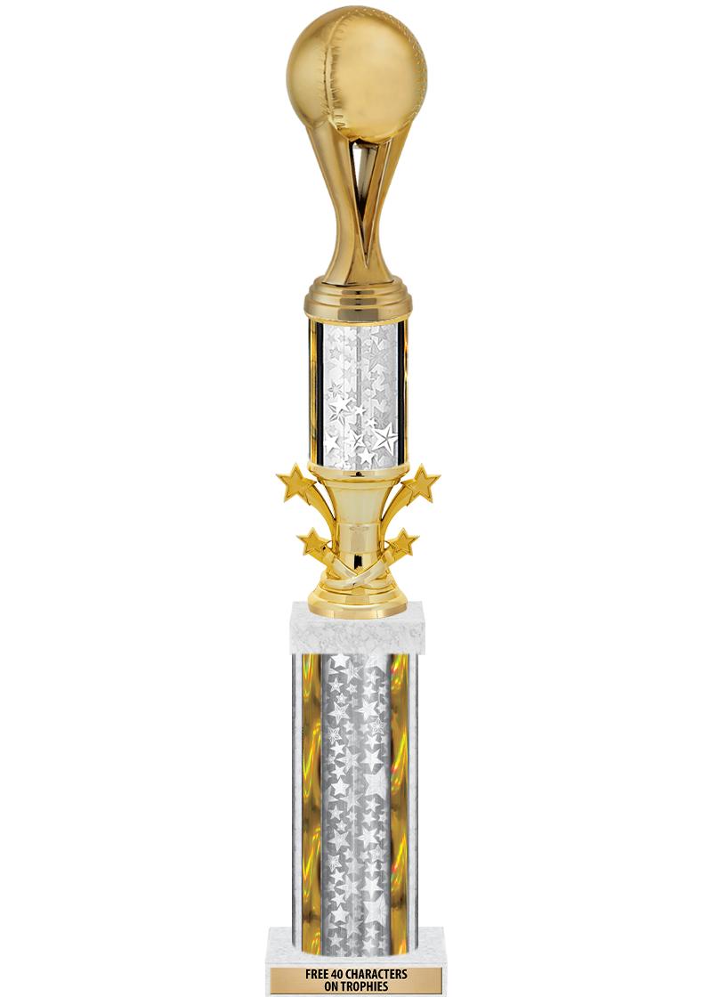 20"SLV/G-STRS-STARBL DX ROCKT