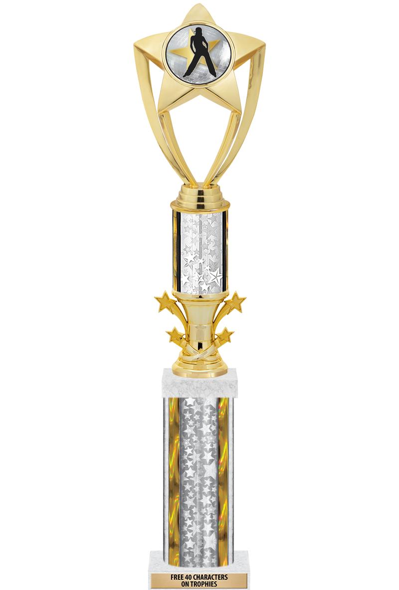 20"SLV/G-STRS-STARBL DX ROCKT