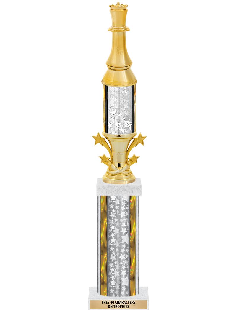 20"SLV/G-STRS-STARBL DX ROCKT