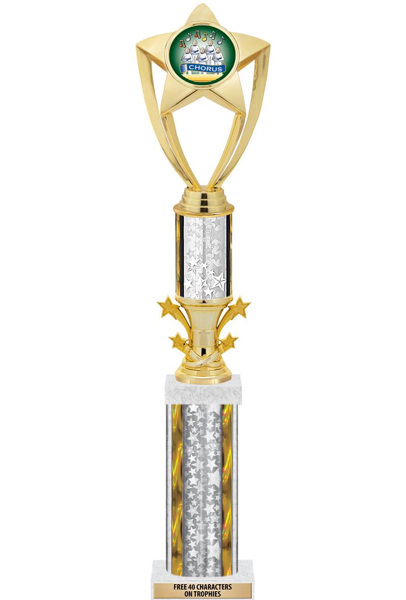 20"SLV/G-STRS-STARBL DX ROCKT