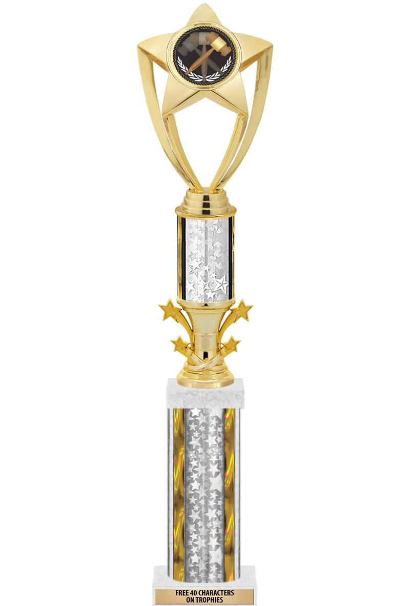 20"SLV/G-STRS-STARBL DX ROCKT